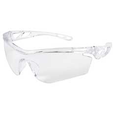 MCR Safety Checklite CL4 Eyewear Frame and Scratch-Resistant Lens - Clear CL410C