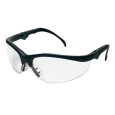 MCR Safety KD3 Series Eyewear Black Frame, Clear Lens KD310C