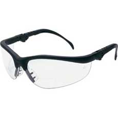MCR Safety Klondike Plus Magnifiers, Black Frame, Clear Lens, +1.5 Diopter KD3H15C