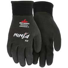 MCR Safety Ninja Ice FC Gloves Large - Black N9690FCLMG
