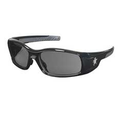 MCR Safety Swagger Eyewear Black Frame, Gray Lens SR112C