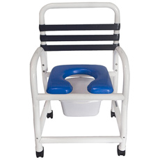 Mor-Medical DNE-310-3TWL Patented Infection Control Shower Commode Chair DNE-310-3TWL