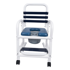 Mor-Medical DNE-310-3TWL-SF Patented Infection Control Shower Commode Chair DNE-310-3TWL-SF