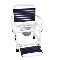 Mor-Medical DNE-310HS-3TWL-FF-DDA Patented Infection Control Shower Commode Chair DNE-310HS-3TWL-FF-DDA