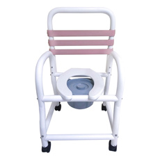 Mor-Medical DNE-310HS-3TWL-MV Patented Infection Control Shower Commode Chair DNE-310HS-3TWL-MV