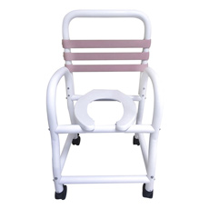 Mor-Medical DNE-310HS-3TWL-NC-MV Patented Infection Control Shower Commode Chair DNE-310HS-3TWL-NC-MV