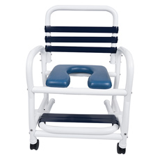 Mor-Medical DNE-385-3TWL-NC-SF Patented Infection Control Shower Chair DNE-385-3TWL-NC-SF