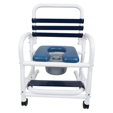 Mor-Medical DNE-385-3TWL-SF Patented Infection Control Shower Commode Chair DNE-385-3TWL-SF