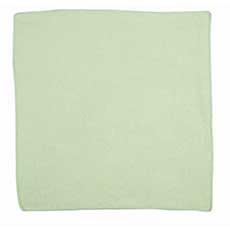 Rubbermaid Commercial 16 x 16 in. Microfiber Light Duty Cloth - Green RCP1820582