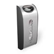 simplehuman® [KT1000] Wall Mounted Stainless Steel Grocery Bag Holder - Brushed Steel - 30 Bag Capacity