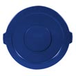 2631 Brute Round Trash Can Lid - 32 Gallon - Blue