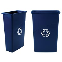 Rubbermaid [3540-75] Slim Jim® Recycling Container - 23 Gallon