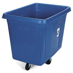 Rubbermaid [4616-73] Bulk Recycling Cube Truck - 500 lb. Capacity