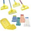Commercial Wet Mops, Dust/Finish Mop Heads, Loop Mops, Finish Mops & Mop Handles - Janitorial Floor Care Cleaning Supplies