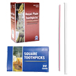 Straws, Toothpicks & Moist Towelettes