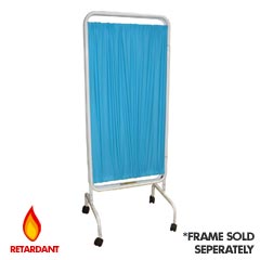 R&amp;B Wire [PSS-VP] Replacement Vinyl Panel Patient Privacy Screens - 3 Pack - Blue