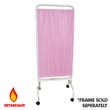 R&B Wire [PSS-VP] Replacement Vinyl Panel Patient Privacy Screens - 3 Pack - Pink RB-PSS-VP-PNK