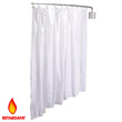 R&B Wire [PST] Telescoping Patient Privacy Screen - Vinyl Curtain - Blue RB-PST-BLU