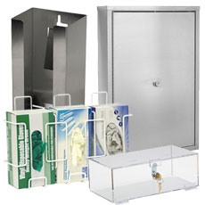 Wall-Mounted Cabinets & Dispensers