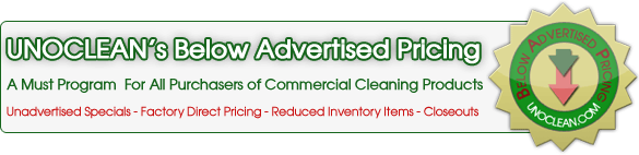 UnoClean Below Advertised Pricing Program