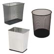 Commercial Metal Wastebaskets & Trash Cans - Waste Receptacles