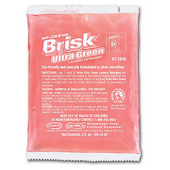 Stearns One Packs™ ST-1046 Brisk® Ultra Green Laundry Detergent - (72) 2 fl. oz. Packets PP-ST1046