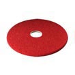 Floor Pads: 3M™ Red Buffing Pad 5100 - Low-Speed Spray Buffing Floor Pads - 3M™ Hard Floor & Surface Cleaning Products
