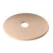 Floor Pads: 3M™ Tan Burnishing Pad 3400 - High-Speed Finishing Floor Pads - 3M™ Hard Floor & Surface Cleaning Products