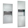 American Specialties (ASI) Washroom Combination Accessories, Paper Dispenser & Waste Receptacle Combo Units - ASI Commercial Washroom Accessories