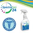 Nilodor High Touch Surface Disinfectant, Fungicide & Virucide - SpectraSan 24 - Nilodor Professional Healthcare Cleaning Products