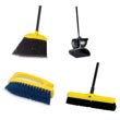 Rubbermaid Brooms, Brushes, Scrub Brushes, Upright Brooms, Floor Sweeps, Dust Pans & Broom Handles