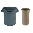 Rubbermaid Brute® Round Trash Cans, Round Garbage Cans & Waste Receptacles - Janitorial & Commercial Waste Receptacles