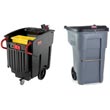 Rubbermaid Roll Out Trash Cans, Mobile Waste Containers & Bulk Transport Garbage Cans - Janitorial & Commercial Waste Receptacles