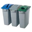 Rubbermaid Slim Jim® Rectangular Waste Containers & Rectangle Garbage Cans