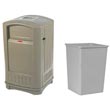 Rubbermaid Square Trash Cans, Square Garbage Cans & Waste Receptacles - Janitorial & Commercial Waste Receptacles