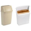 Rubbermaid Wall-Mount Trash Receptacles & Wall Hung Wastebaskets - Janitorial & Commercial Waste Receptacles