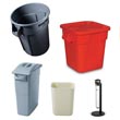 Rubbermaid Waste Receptacles, Garbage Cans, Trash Cans & Refuse Bins - Janitorial Cleaning Products & Supplies