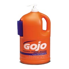 GOJO® NATURAL* ORANGE™ Smooth Hand Cleaner - (4) 1 Gallon Pump Bottles
