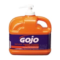 GOJO® NATURAL* ORANGE™ Pumice Hand Cleaner - (6) 1/2 Gallon Pump Bottles
