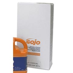 GOJO® PRO™ 5000 NATURAL ORANGE™ Pumice Hand Cleaner - (2) PRO™ 5000-mL Cartridges
