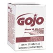 GOJO® Pink & Klean Skin Cleanser - (12) 800 ml Bag Refills GOJ912812