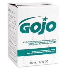 GOJO® E-2 Sanitizing Lotion Soap - (12) 800 ml Bag Refills