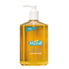 GOJO® MICRELL® Antibacterial Lotion Soap - (12) 12 oz. Pump Bottles