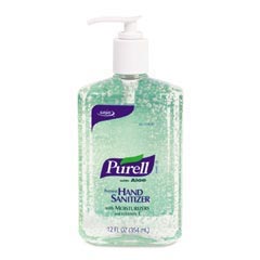 GOJO® PURELL® Instant Hand Sanitizer w/ Aloe - (12) 12 oz. Pump Bottles