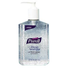 GOJO® PURELL® Instant Hand Sanitizer - (12) 12 oz. Pump Bottles