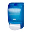 deb SBS ProLine® Curved Soap Dispenser - Transparent Blue w/ Logo - 1 Liter