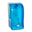 deb SBS ProLine® Hands Free Soap Dispenser - Transparent Blue w/ Logo - 1 Liter