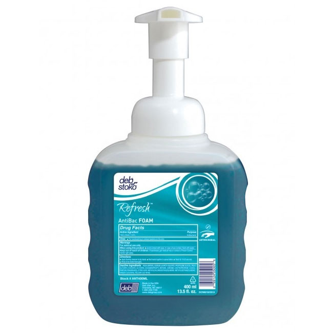deb SBS Antibacterial Foam Soap w/ Triclosan UnoClean