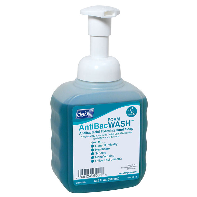 deb SBS Antibacterial Foam Soap w/ Triclosan UnoClean