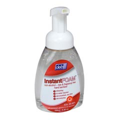 deb SBS InstantFOAM™ Free Non-Alcohol Foaming Hand Sanitizer - (12) 250 mL Pump Bottles